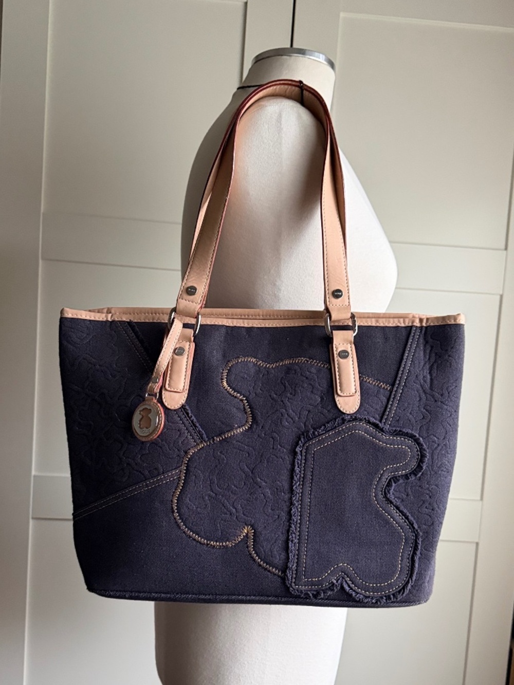 TOUS Kimberly denim tote